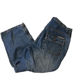 Vintage Hydraulic Capri Jeans